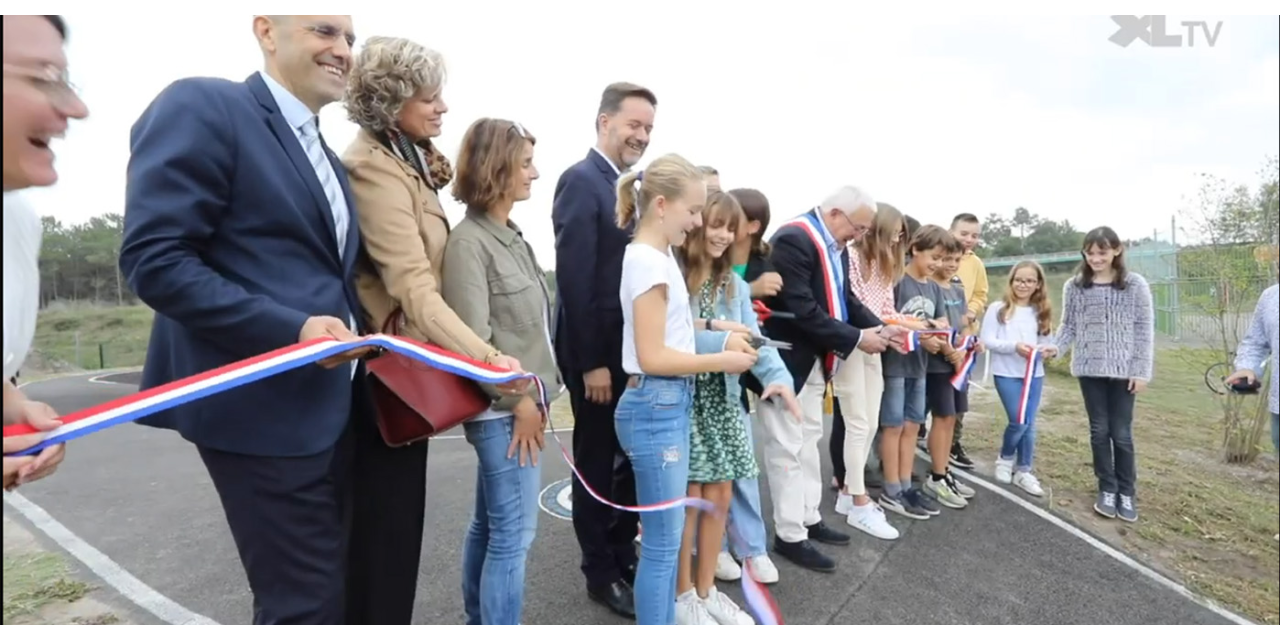 Le pumptrack de Magescq inauguré !