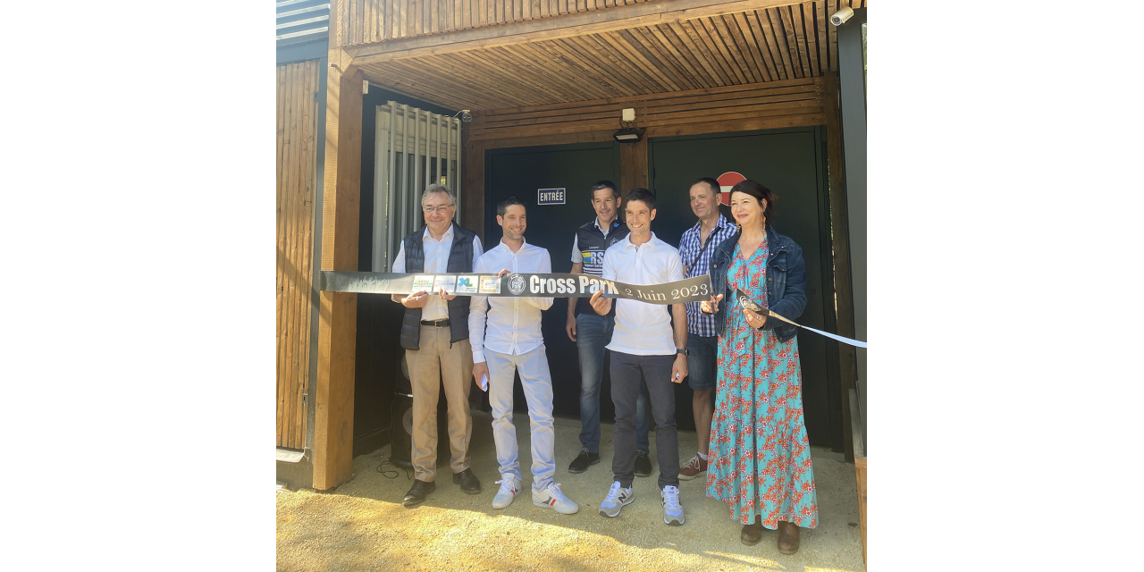 Le CrossPark de Roquefort a été inauguré ce vendredi 2 juin !
