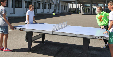 Image d'illustration pour : n° 30617 - Des tables de ping-pong pour dynamiser la cour du collège