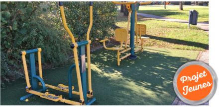 Image d'illustration pour : n° 30874 - Un espace fitness en plein air