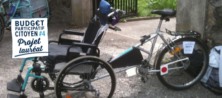 Image d'illustration pour : n° 30639 - Les joies du vélo en fauteuil roulant !